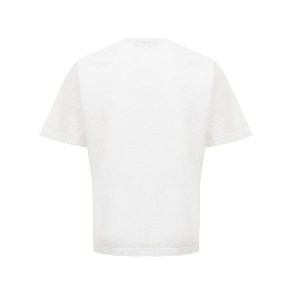 Elegant Cotton White Tee for Stylish Women