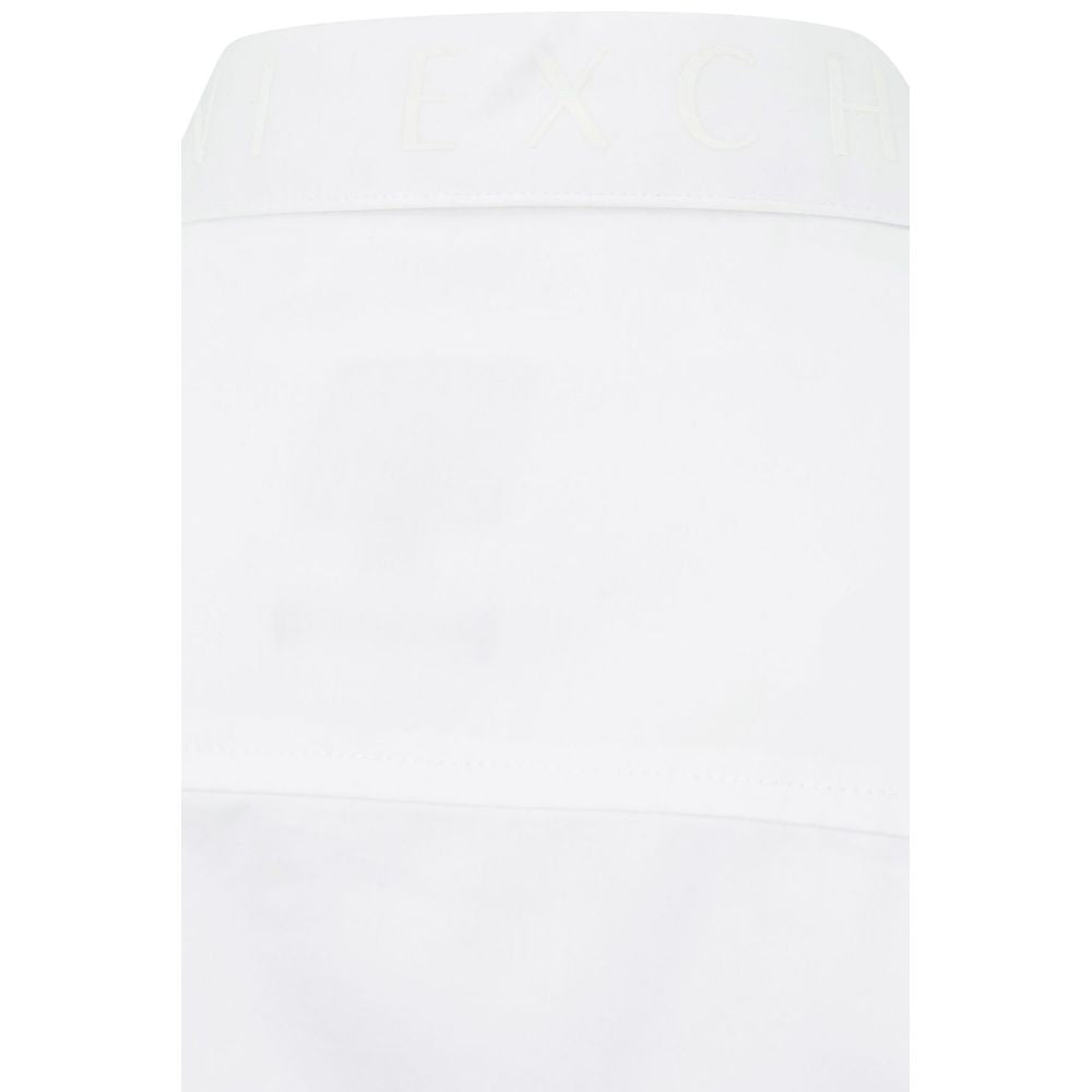 Elegant White Cotton Shirt for Men