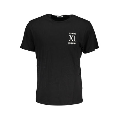 Black Cotton T-Shirt