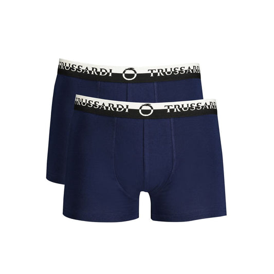 Blue Cotton Underwear