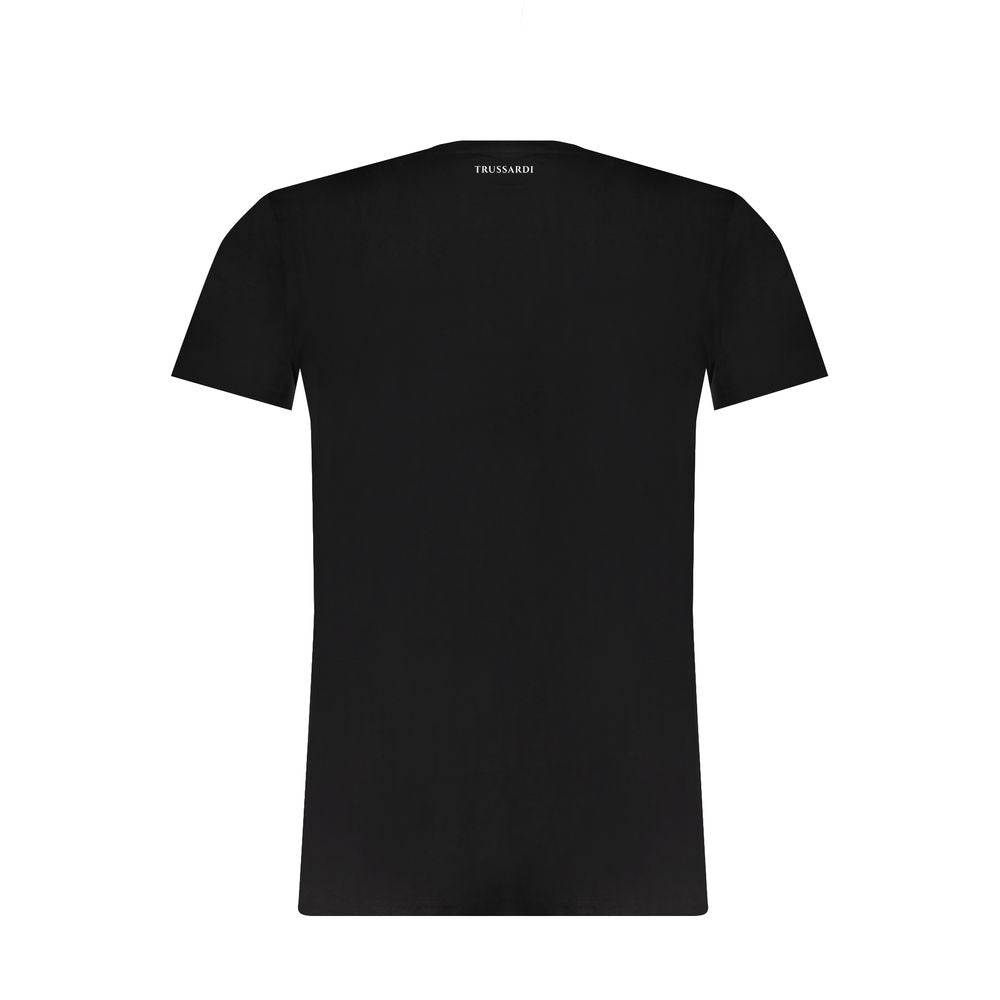 Black Cotton T-Shirt