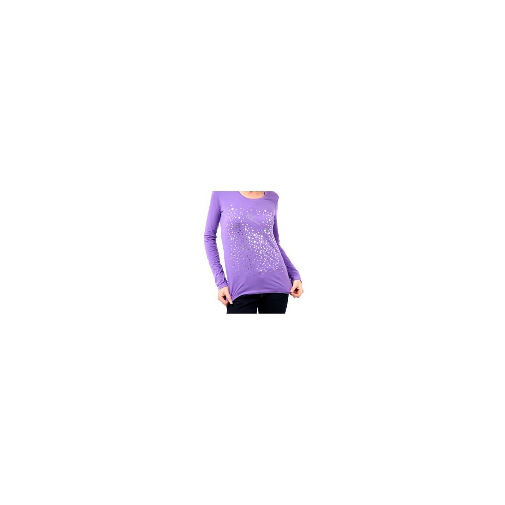 Purple Cotton Women Top