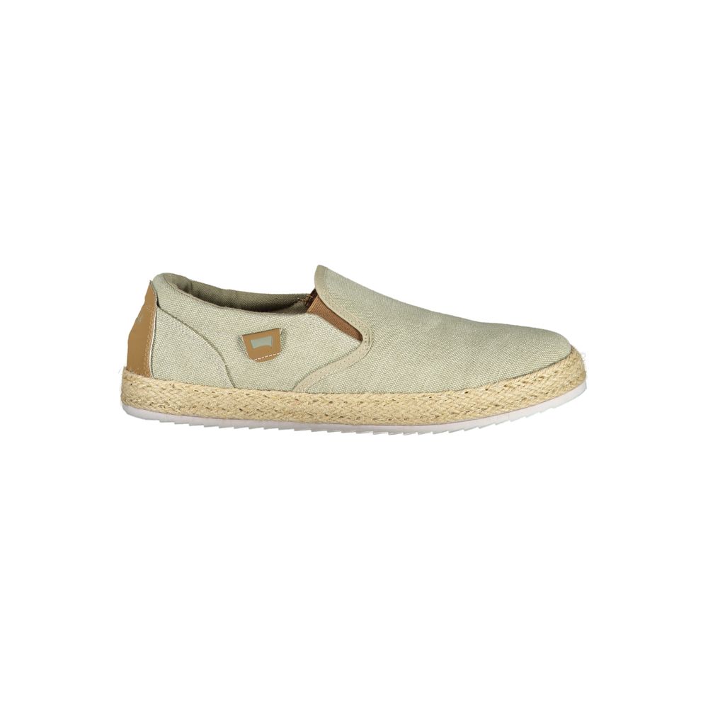 Beige Polyester Sneaker