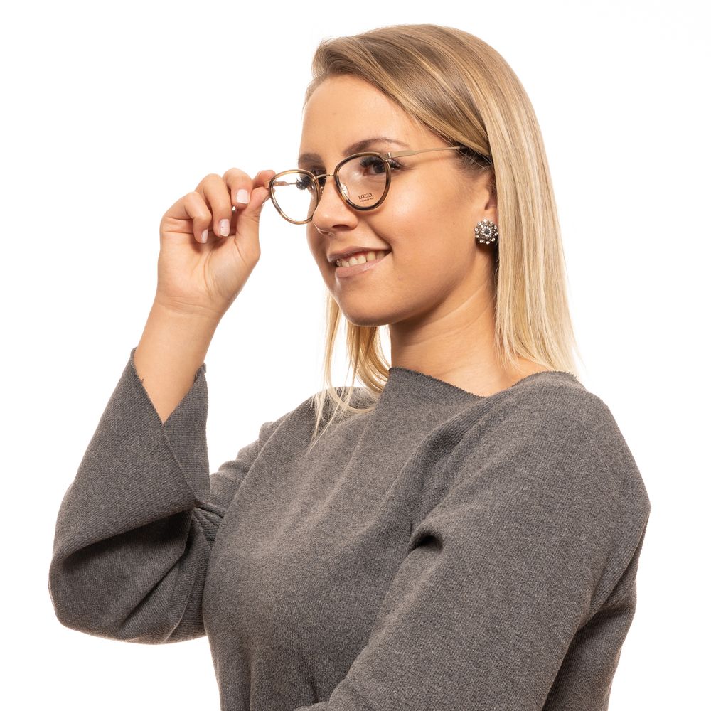 Gold Women Optical Frames