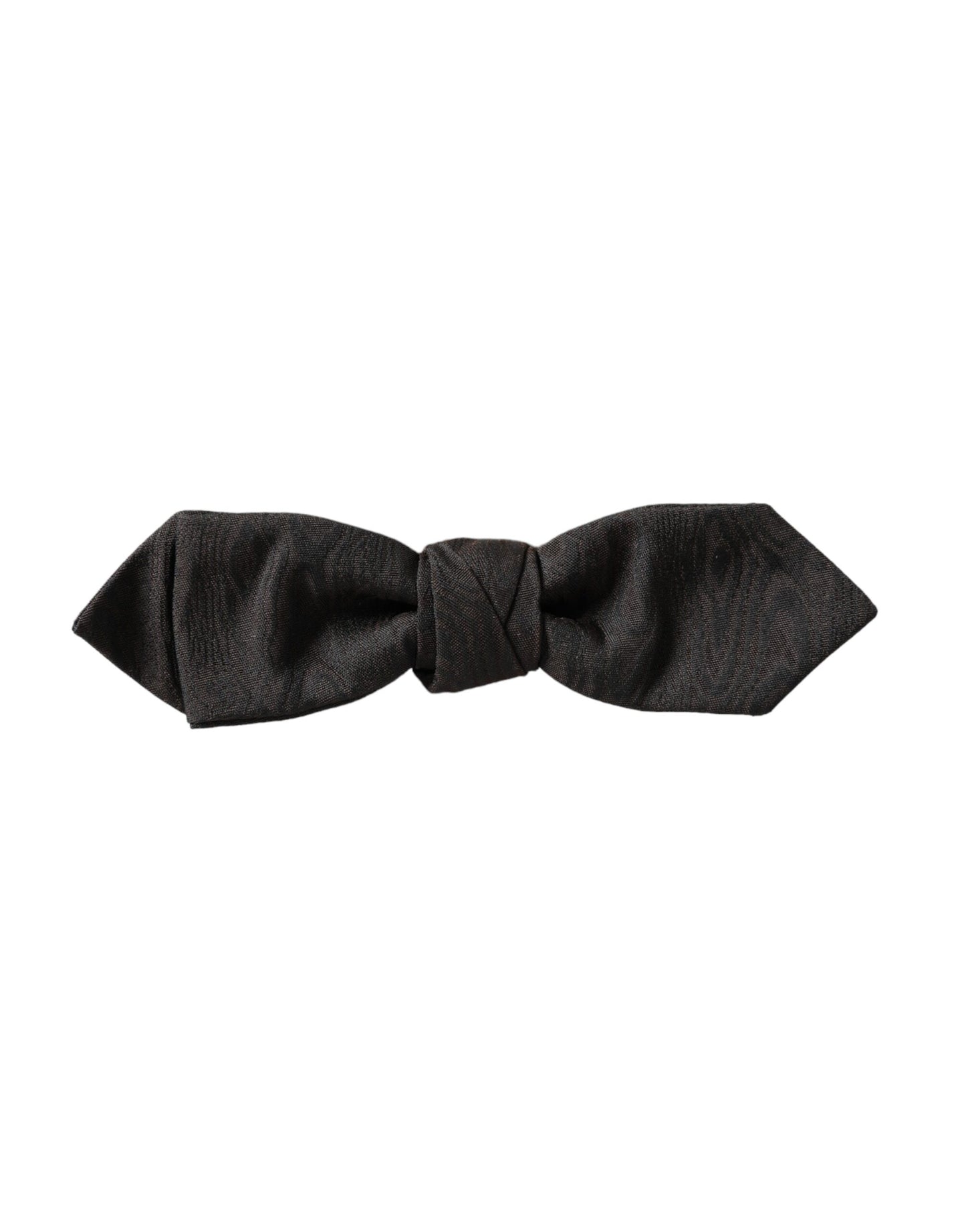 Black Silk Adjustable Neck Men Bow Tie