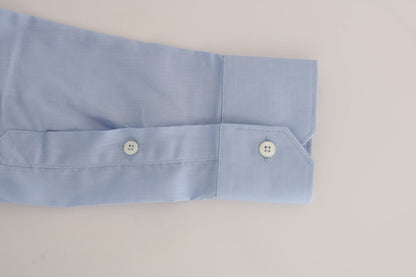 Light Blue Cotton Dress Shirt