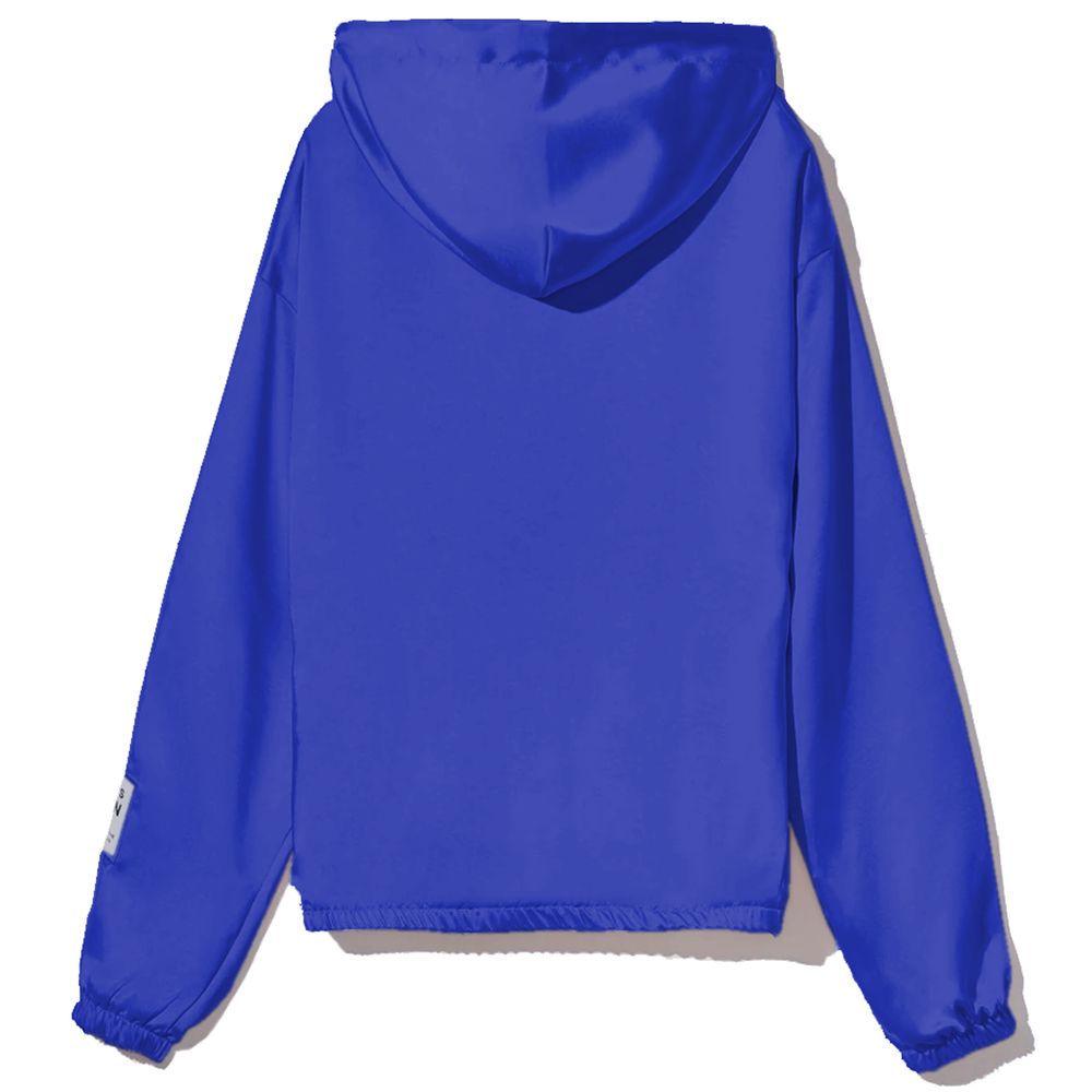 Blue Polyester Sweater