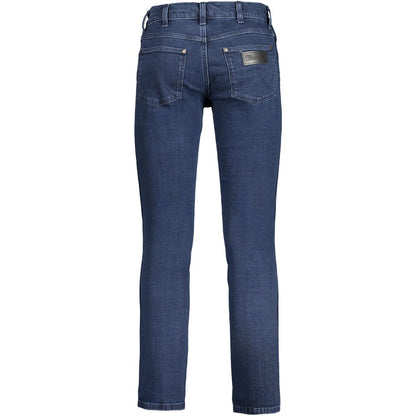 Blue Cotton Jeans & Pant