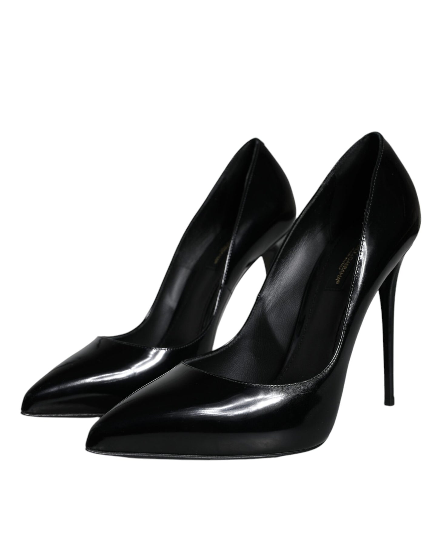 Black Patent Leather KATE Heels Pumps Shoes