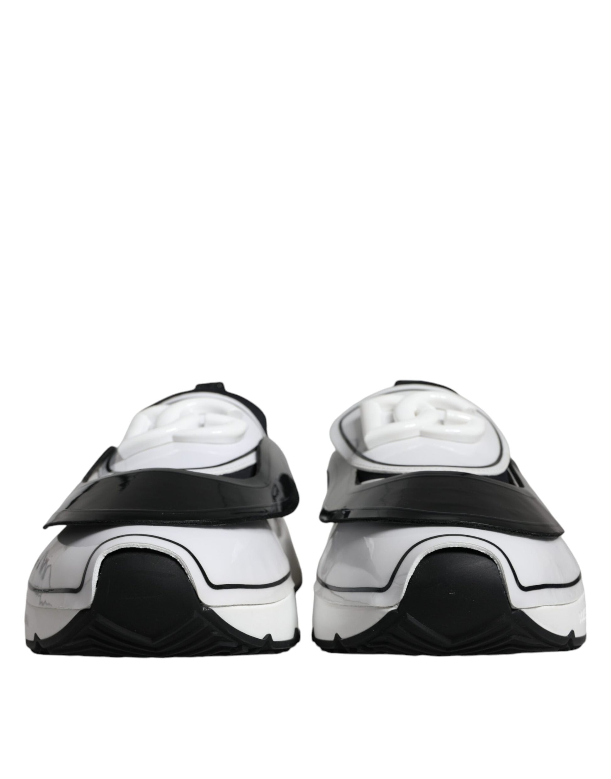 White Black Logo Plaque Daymaster Sneakers Shoes