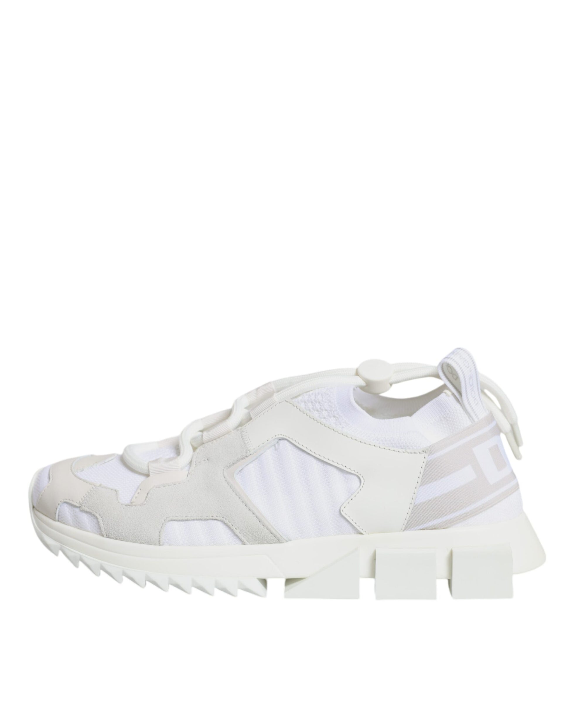 White Mesh Sorrento Trekking Sneakers Shoes