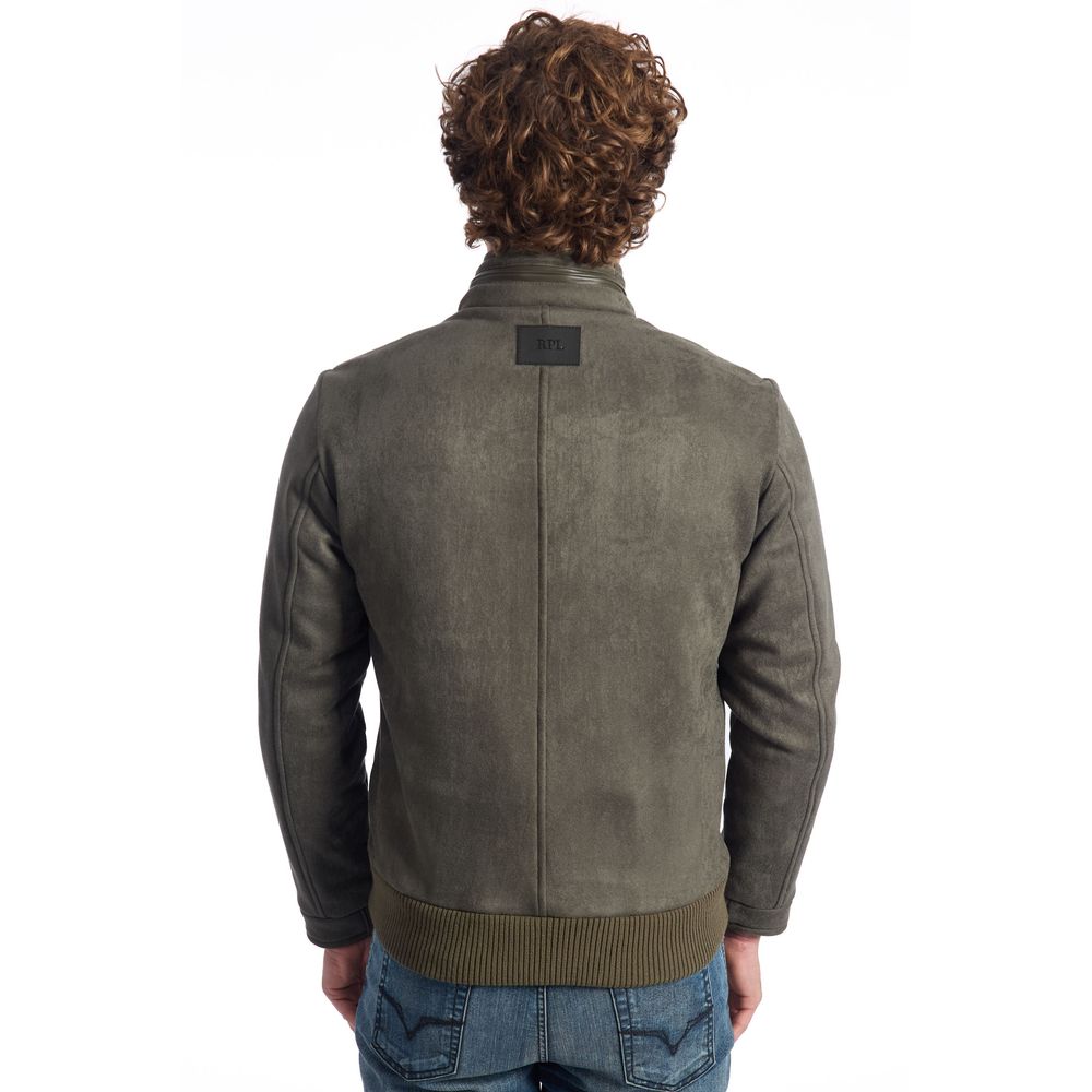 Green Ecomontone Men Jacket