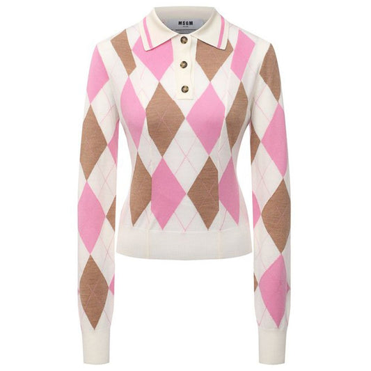 Multicolor Wool Vergine Sweater