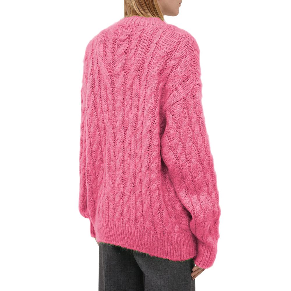 Pink Acrylic Sweater