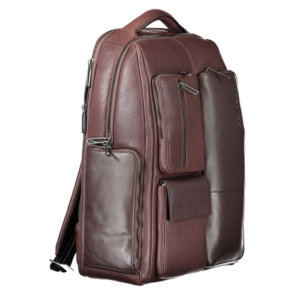 Brown Leather Backpack