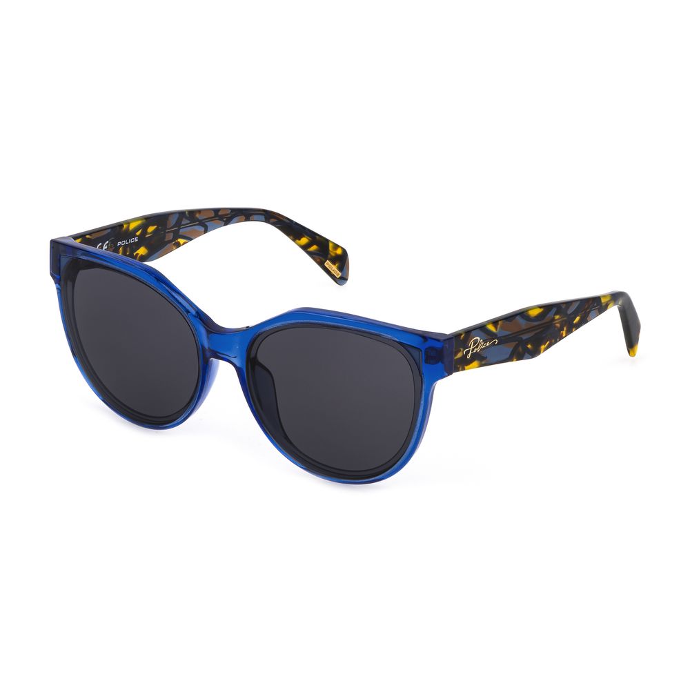 Blue Injected Sunglasses