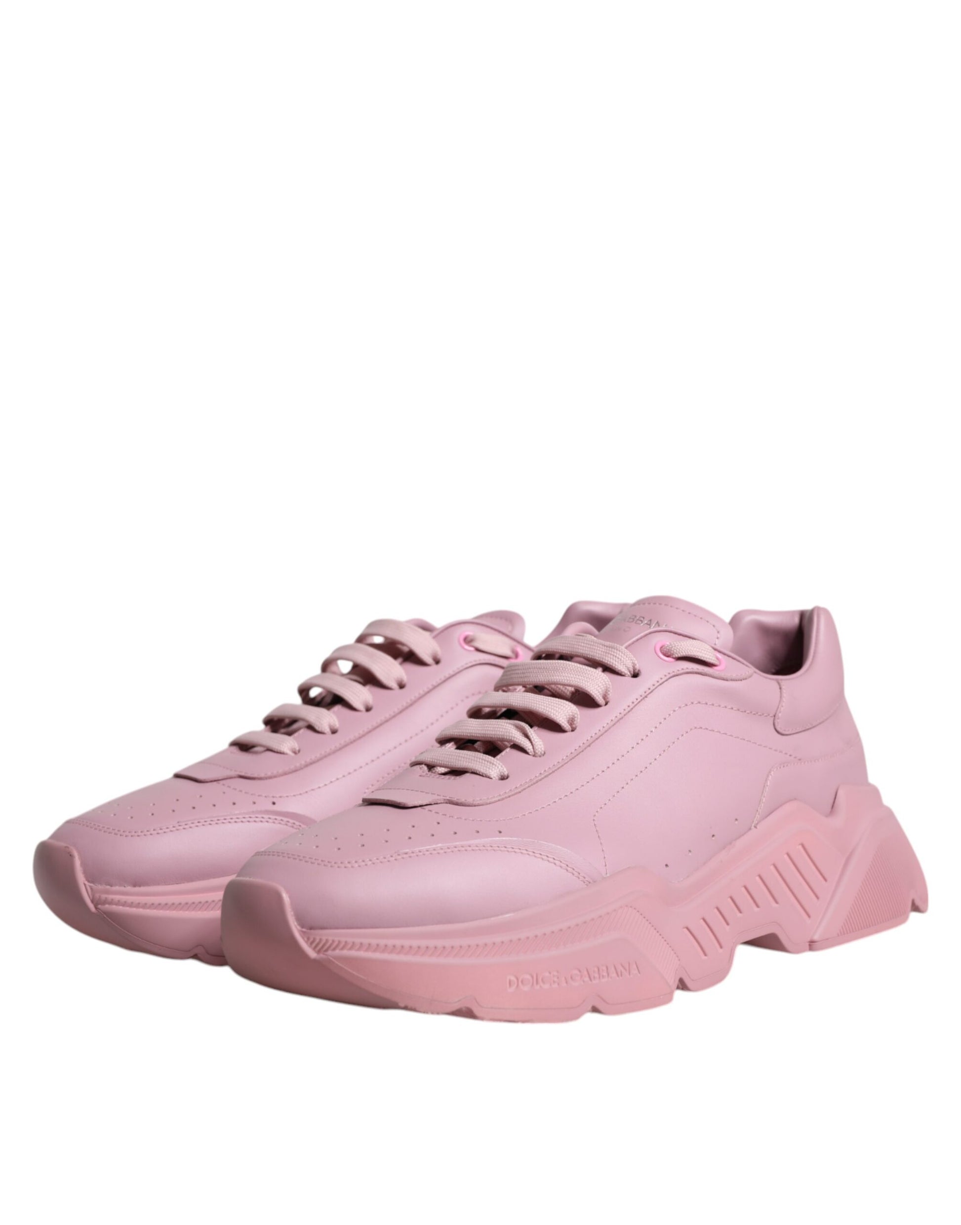 Pink Leather Daymaster Low Top Sneakers Shoes