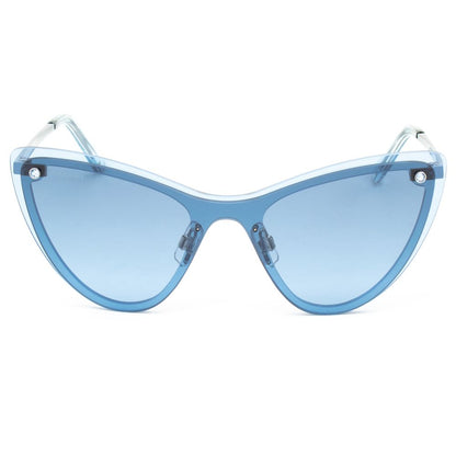 Blue Metal Sunglasses