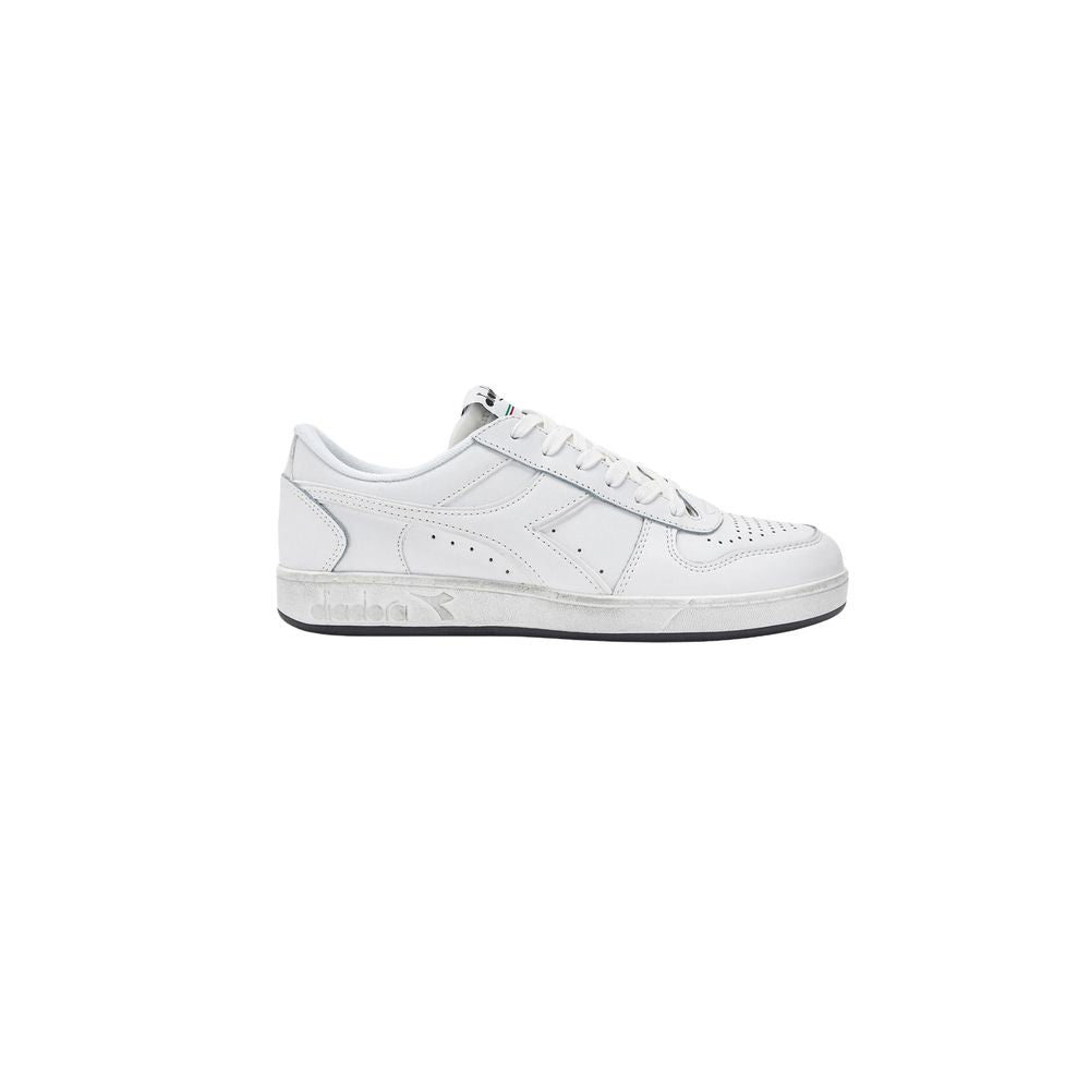 White Leather Sneaker