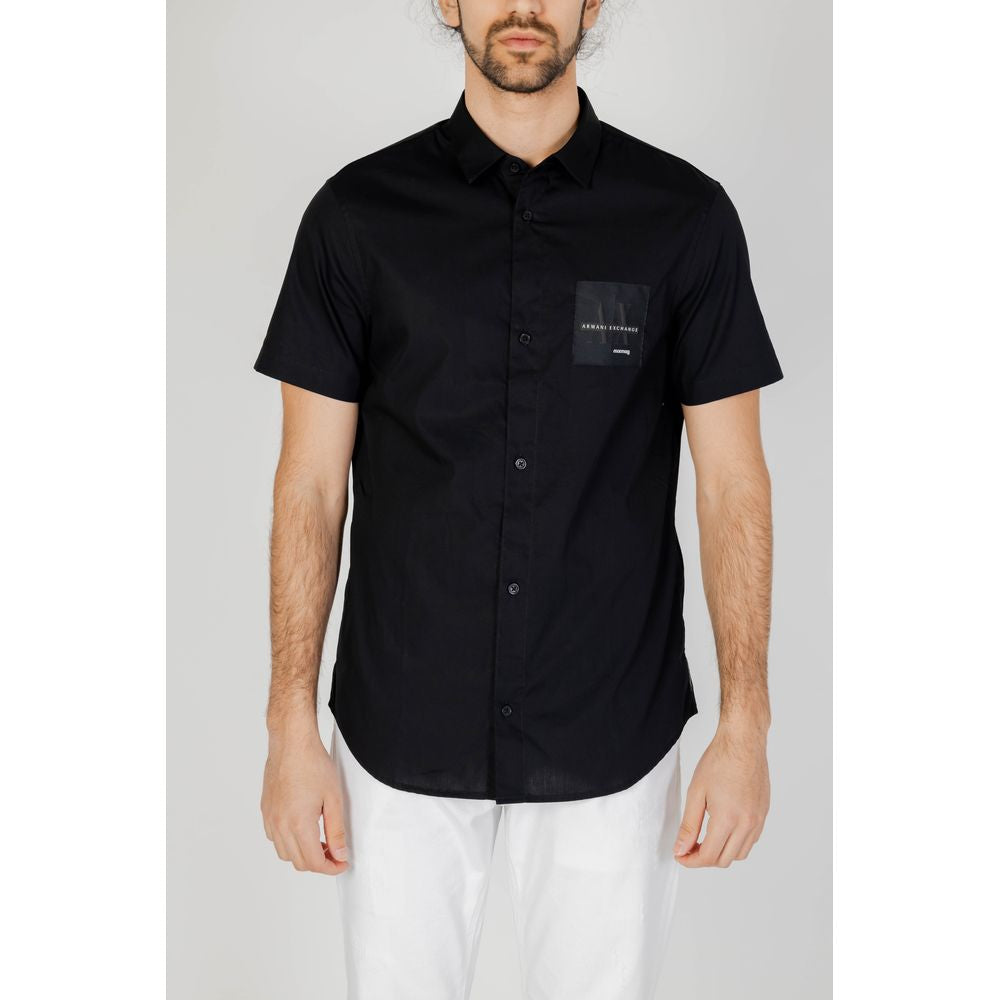 Black Cotton Shirt