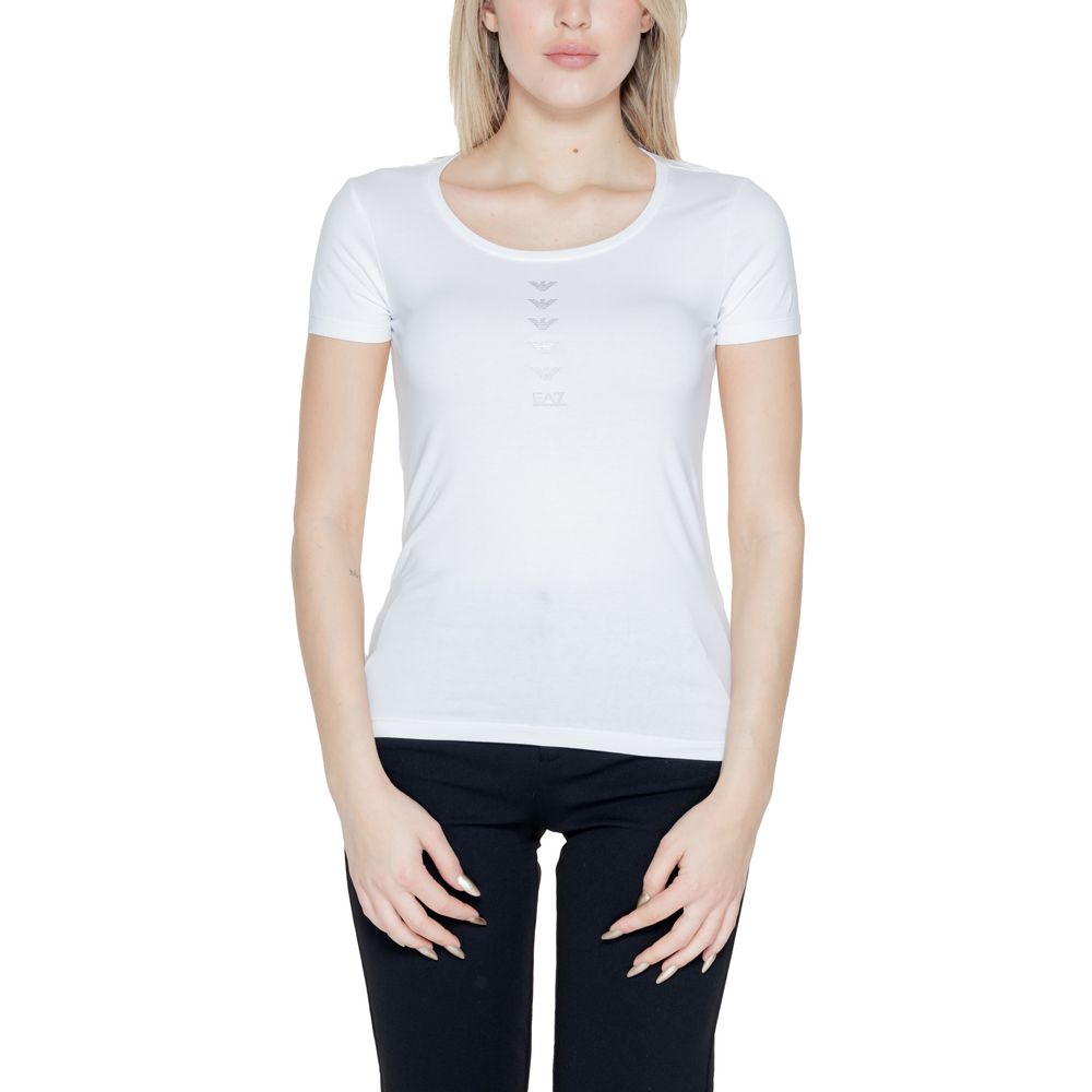 White Cotton Tops & T-Shirt