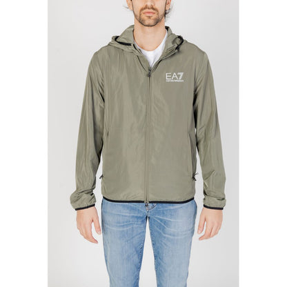 Green Polyester Jacket