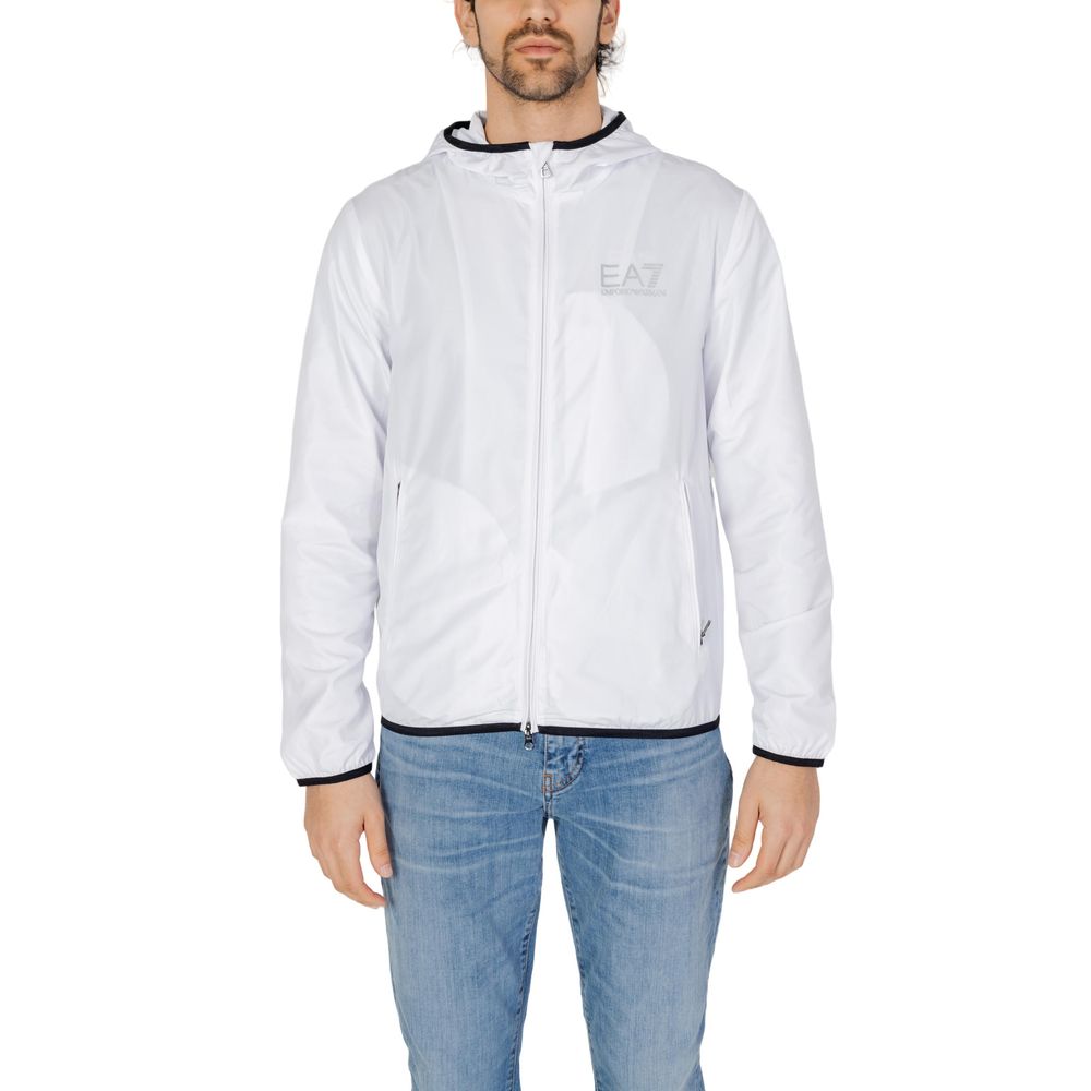 White Polyester Jacket