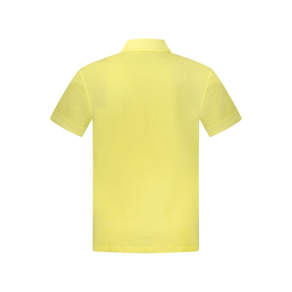 Yellow Cotton Polo Shirt