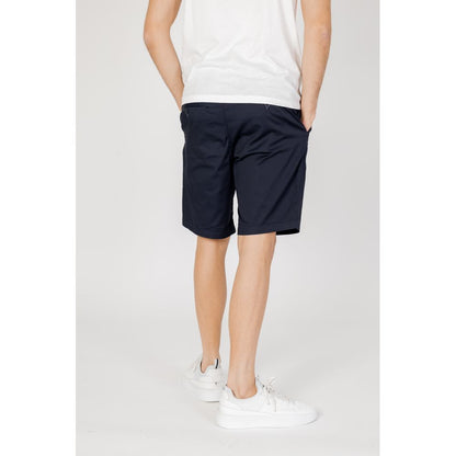 Blue Cotton Short