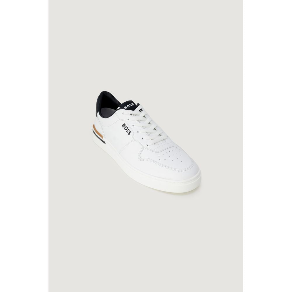 White Leather Sneaker