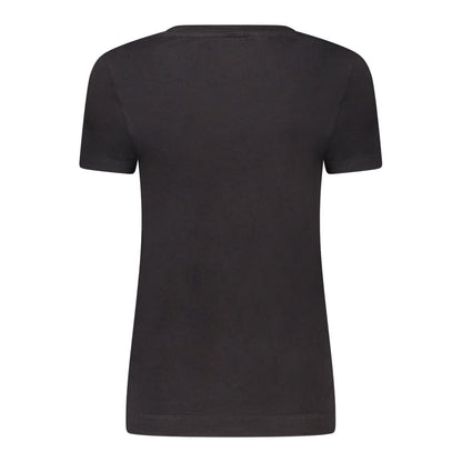 Black Cotton Tops & T-Shirt