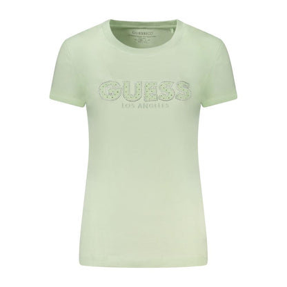 Green Cotton Tops & T-Shirt