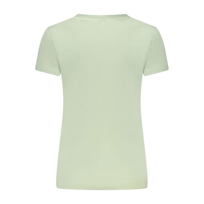 Green Cotton Tops & T-Shirt