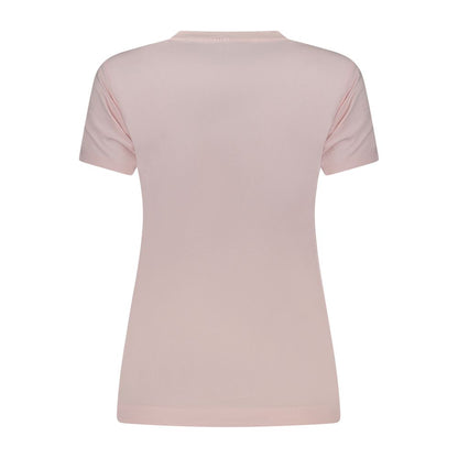 Pink Cotton Tops & T-Shirt