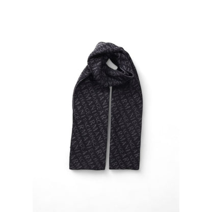 Gray Polyamide Scarf