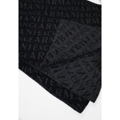 Gray Polyamide Scarf