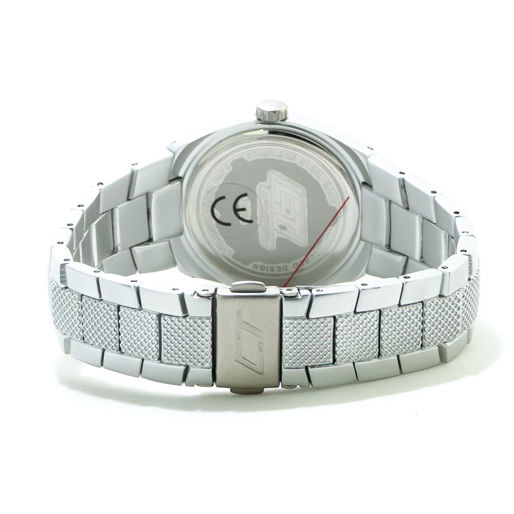 Silver Polycarbonate Watch