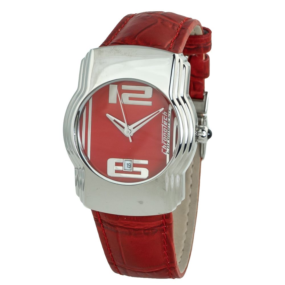 Red Leather Watch