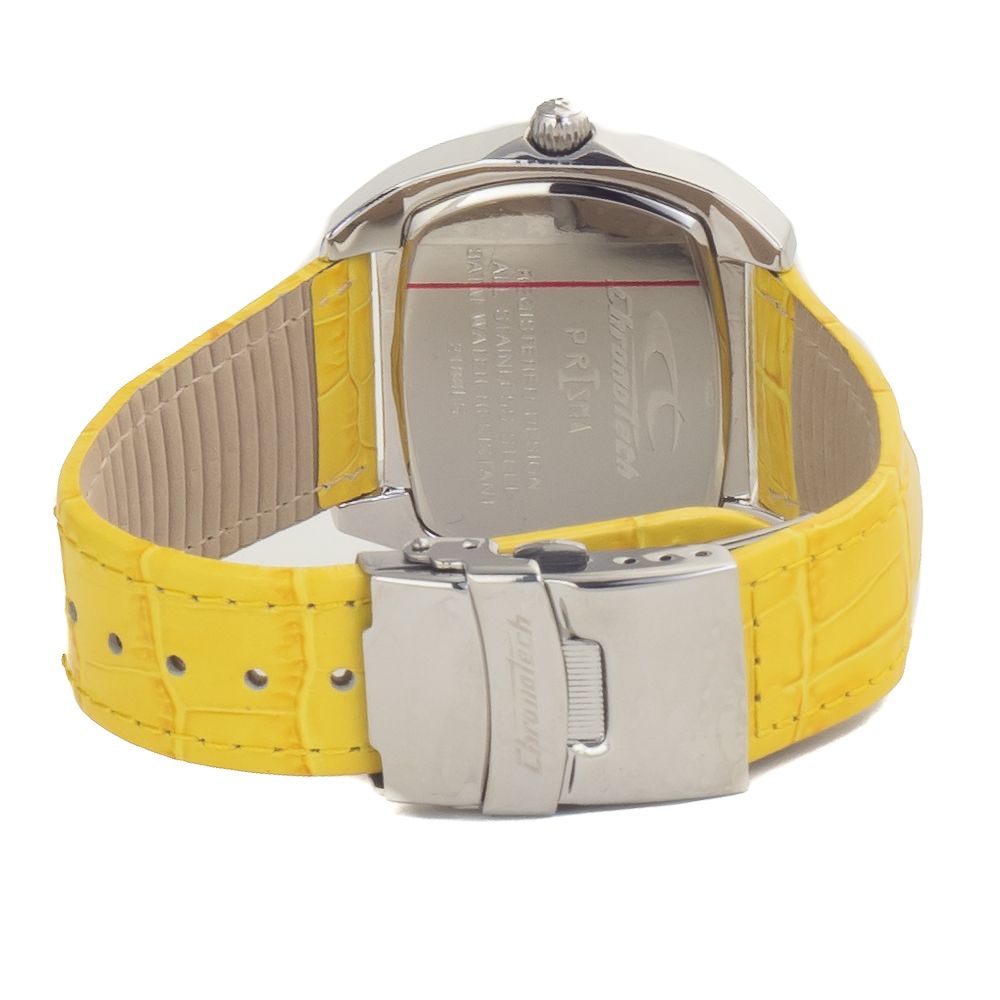 Yellow Leather Watch