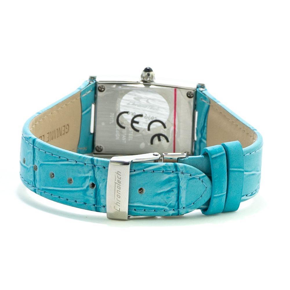 Blue Leather Watch