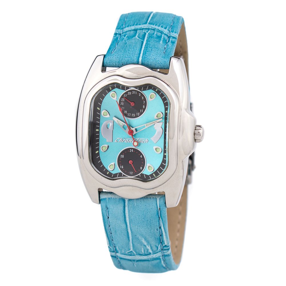 Blue Leather Watch