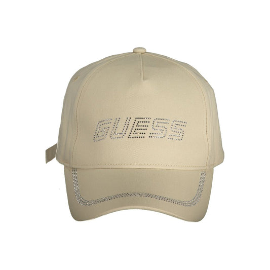 Beige Cotton Hat