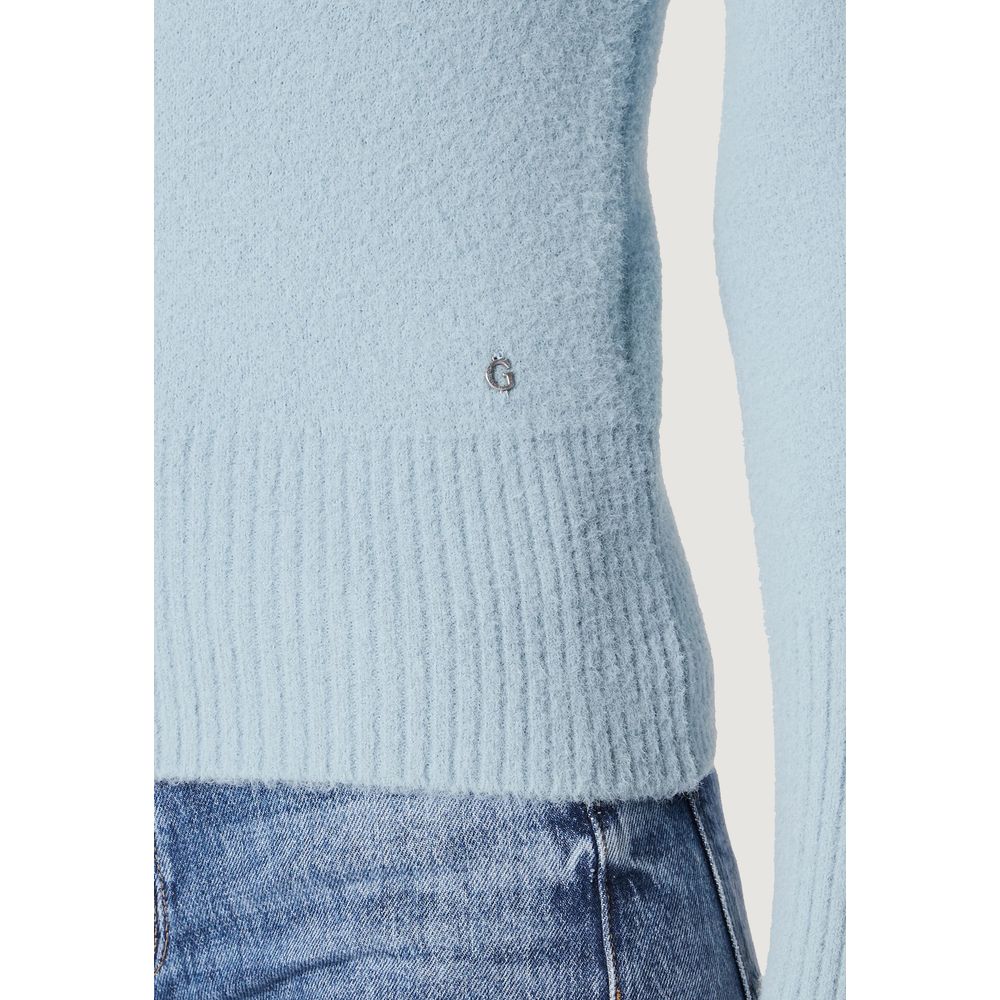 Blue Polyamide Sweater