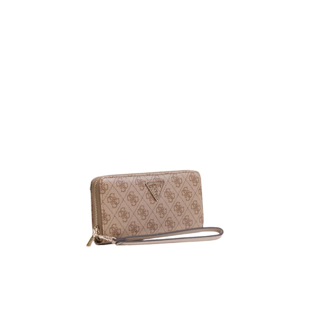 Beige Polyethylene Wallet