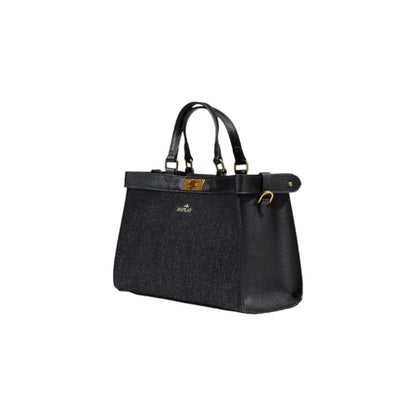 Black Cotton Handbag