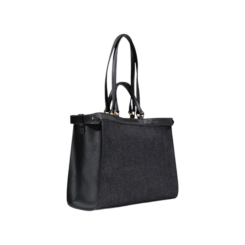 Black Cotton Handbag