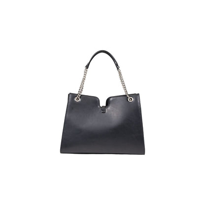 Black Polyester Handbag