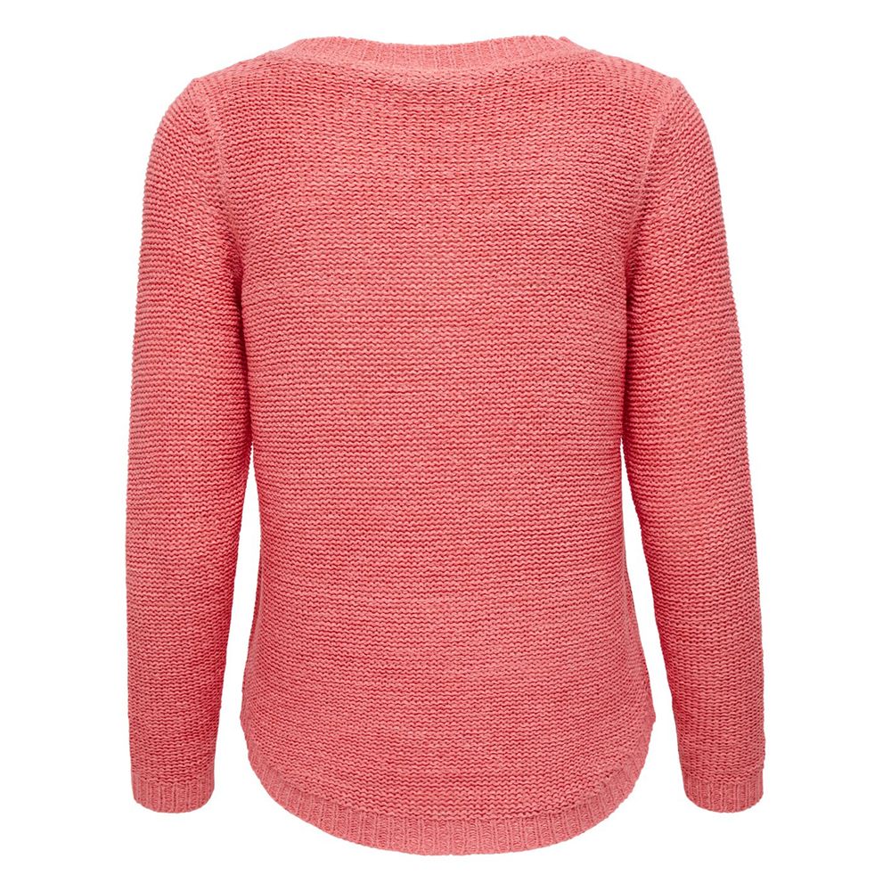 Orange Polyester Sweater