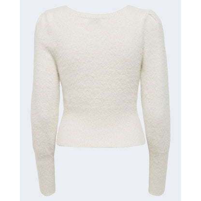 Cream Nylon Sweater