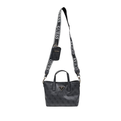 Gray Polyethylene Handbag